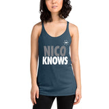 Nico Knows Women's Racerback Tank