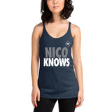 Nico Knows Women's Racerback Tank