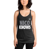 Nico Knows Women's Racerback Tank