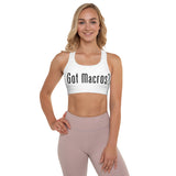Got Macros Padded Sports Bra
