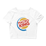 Macro King Women’s Crop Tee
