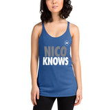 Nico Knows Women's Racerback Tank