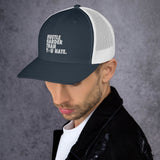 Hustle Harder Trucker Cap