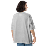 Hustle Harder Unisex oversized t-shirt Tan / Olive