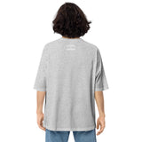 Hustle Harder Unisex oversized t-shirt Tan / Olive
