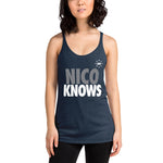 Nico Knows Women's Racerback Tank