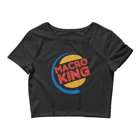 Macro King Women’s Crop Tee