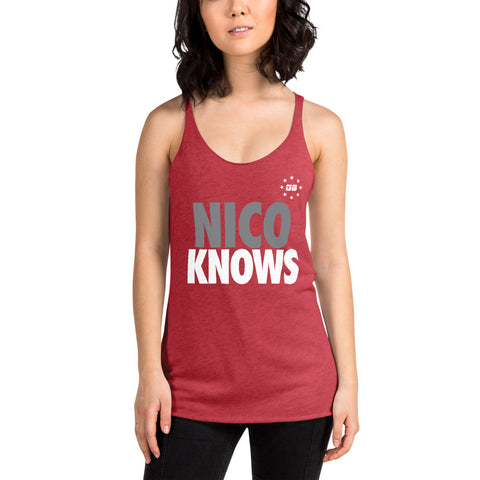 Nico Knows Women's Racerback Tank