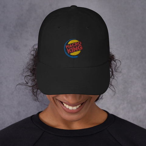 Macro King Dad hat